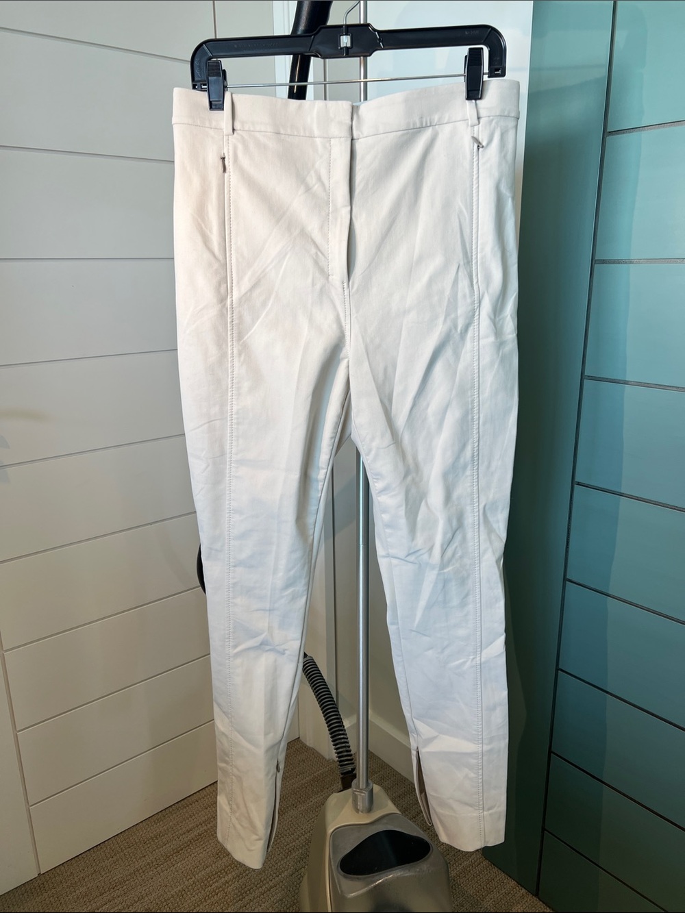 White Women’s Ponte Slim Ankle Pants